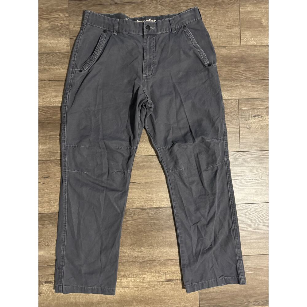Wrangler Mens Straight Leg Utility‎ Pants Gray Size 34 x 30 (measure 32x30)